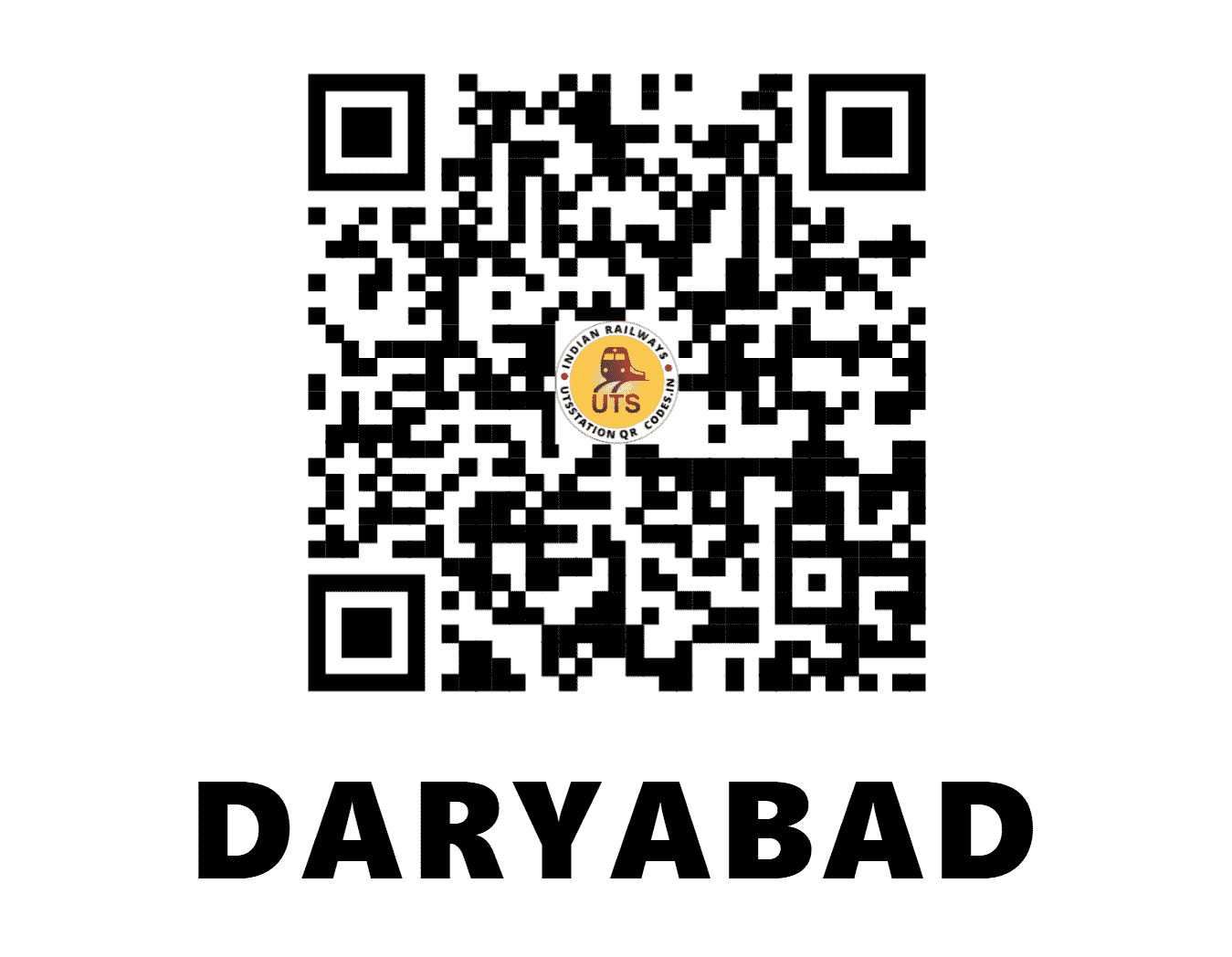UTS QR Code for DARYABAD - DYD (NR - UTTAR PRADESH)